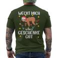 Wecke Mich Wenn Es Geschenke Gibt Christmas T-Shirt mit Rückendruck