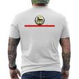 Chechen Flag National Flag Chechen Green T-Shirt mit Rückendruck