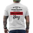 Das Musst Du Nichterstehen Das Ist Ein Lkw Fahrer Ding T-Shirt mit Rückendruck