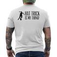 Hattrick Ist Mein Ding T-Shirt mit Rückendruck