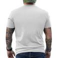 Peace On Earth Matching Family Christmas Pajamas Men's Back Print T-Shirt