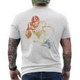 Vintage American Football Leisure Sport Men's T-shirt Back Print