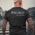 Berlin Merkste Selbst Wa Dialect Hauptstadt T-Shirt mit Rückendruck Geschenke für alte Männer