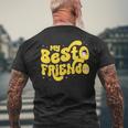 My Besto Best Friend Friendo Anime Lover Bestie Matching Bff Men's T-shirt Back Print Gifts for Old Men