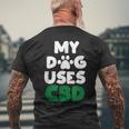 Cbd Öl Für Hunde T-Shirt mit Rückendruck Geschenke für alte Männer