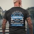 Christoph Name First Name Day Das Ist Ein Christoph Ding T-Shirt mit Rückendruck Geschenke für alte Männer