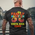 Costa Rica Vacation 2025 Family Vacation 2025 Matching Men's T-shirt Back Print Gifts for Old Men