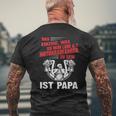 Das Enizige Was Ich Mehr Liebe Als Mtorradfahrer Zu Sein Ist Papa T-Shirt T-Shirt mit Rückendruck Geschenke für alte Männer