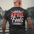 Das Ist Ein Aprilscherz Ding Sarkastisch April Witz T-Shirt mit Rückendruck Geschenke für alte Männer