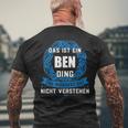 Das Ist Ein Ben Ding First Name T-Shirt mit Rückendruck Geschenke für alte Männer