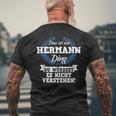 Das Ist Ein Hermann Ding Du Würdest Es Nicht Understand T-Shirt mit Rückendruck Geschenke für alte Männer