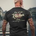 Das Ist Ein Kirschner Ding Family T-Shirt mit Rückendruck Geschenke für alte Männer