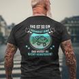 Das Ist So Ein Aquarist Ding Fischliebhaber Aquarist T-Shirt mit Rückendruck Geschenke für alte Männer