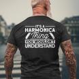 Das Ist So Ein Harmonica Ding Musician S T-Shirt mit Rückendruck Geschenke für alte Männer