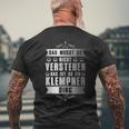 Das Ist So Ein Klempner Ding Spengler T-Shirt mit Rückendruck Geschenke für alte Männer