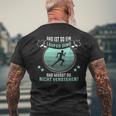 Das Ist So Ein Läufer Ding Jogging Runner T-Shirt mit Rückendruck Geschenke für alte Männer