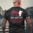 Die Tut Nix Will Nur Photographier T-Shirt mit Rückendruck Geschenke für alte Männer