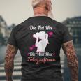 Die Tut Nix Die Will Nur Photography Camera Photographer T-Shirt mit Rückendruck Geschenke für alte Männer