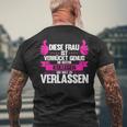 Diese Frau Isterrückt Genug Die Bestn Kollegen D Kollege T-Shirt mit Rückendruck Geschenke für alte Männer