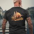 Erdferkeln Erdferkel T-Shirt mit Rückendruck Geschenke für alte Männer