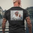 Fünf Bier Römisch Fünf Du Gottloser Gottloser Pope German T-Shirt mit Rückendruck Geschenke für alte Männer