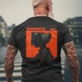 Futuristic Techwear Japanese Cyberpunk Harajuku Horror Punk T-Shirt mit Rückendruck Geschenke für alte Männer