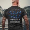 Was An Hast Du Nichterstanden Dance School T-Shirt mit Rückendruck Geschenke für alte Männer