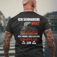 Ich Schnarche Nicht Slogan Lokfahrer Ich Schnarche Nicht Slogan T-Shirt mit Rückendruck Geschenke für alte Männer