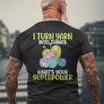 Icherwandle Garn In Dinge Was Ist Deine Superpower Crochet T-Shirt mit Rückendruck Geschenke für alte Männer