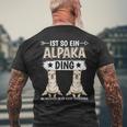 Ist So Ein Alpaka Ding Alpakas T-Shirt mit Rückendruck Geschenke für alte Männer