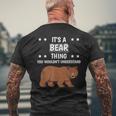 Ist So Ein Bär Ding Lustiger Spruch Bären T-Shirt mit Rückendruck Geschenke für alte Männer