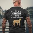 Ist So Ein Gepard Ding Lustiger Spruch Geparden T-Shirt mit Rückendruck Geschenke für alte Männer