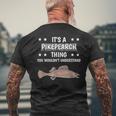 Ist So Ein Hechtspecht Ding Lustiger Spruch Hechtspechte T-Shirt mit Rückendruck Geschenke für alte Männer