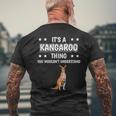 Ist So Ein Kangaroo Ding Saying Kangaroo T-Shirt mit Rückendruck Geschenke für alte Männer