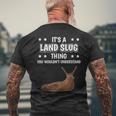 Ist So Ein Landschnecke Ding T-Shirt mit Rückendruck Geschenke für alte Männer