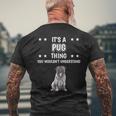 Ist So Ein Mops Ding Lustiger Spruch Möpse T-Shirt mit Rückendruck Geschenke für alte Männer