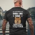 Ist So Ein Shiba Inu Ding T-Shirt mit Rückendruck Geschenke für alte Männer