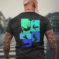 Kitesurfing For Kitesurfers Retro Kitesurf T-Shirt mit Rückendruck Geschenke für alte Männer