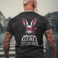 Kleines Häschen Lustiges Hobby Motiv T-Shirt mit Rückendruck Geschenke für alte Männer