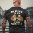 Mir Reichts Ich Geh Zu Meinem Wachteln Züchter German T-Shirt mit Rückendruck Geschenke für alte Männer