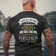 Oboist Oboe Musician Das Ist So Ein Oboe Ding T-Shirt mit Rückendruck Geschenke für alte Männer