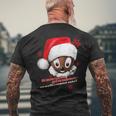 Pittiplatsch Kannste Glauben Es Weihnachtet Sehr T-Shirt mit Rückendruck Geschenke für alte Männer