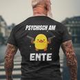 Psychisch Am Ente T-Shirt mit Rückendruck Geschenke für alte Männer