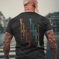 Retro Trumpet T-Shirt mit Rückendruck Geschenke für alte Männer