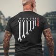 Schrauber Kfc Mechanic Bottle Opener S T-Shirt mit Rückendruck Geschenke für alte Männer