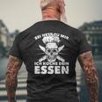 Sei Nett Zu Mir Ich Koche Dein Essen S T-Shirt mit Rückendruck Geschenke für alte Männer