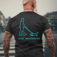 Sys Admin Programmer Computer Scientist Exe Running T-Shirt mit Rückendruck Geschenke für alte Männer