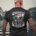 Unterschätze Niemals Einen Alten Mann Auf Einem Motorrad T-Shirt mit Rückendruck Geschenke für alte Männer