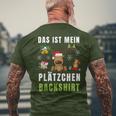 Das Ist Mein Plätzchen Back Backen Christmas Biscuits T-Shirt mit Rückendruck Geschenke für alte Männer