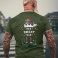 Elf Christmas Ich Bin Der Chef Elf T-Shirt mit Rückendruck Geschenke für alte Männer